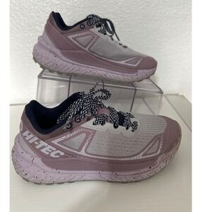 Hi-Tec Women's Athletic Sneakers Lavender Pink and White